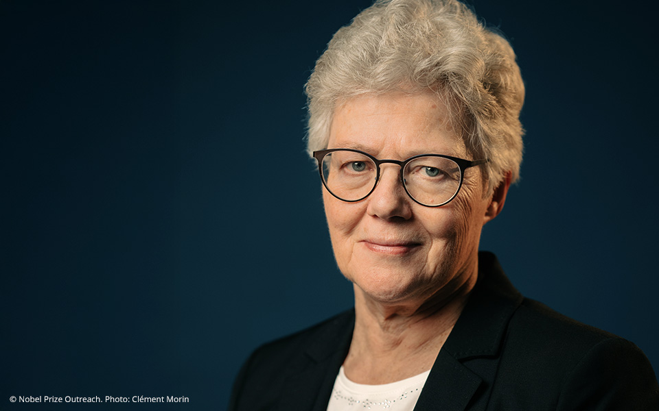 © Nobel Prize Outreach. Photo- Clément Morin _Anne_L_Huillier_960x600 Portrait Nobelpreisträgerin Anne L'Huillier