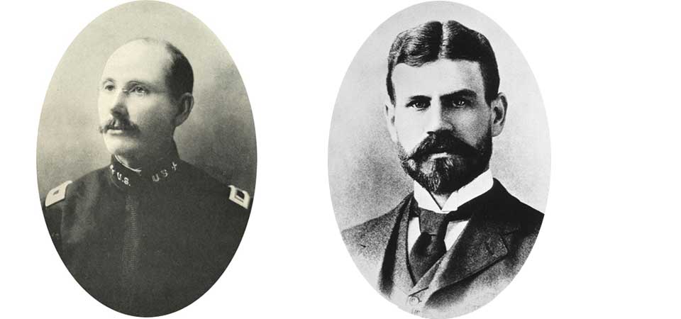 Dr. James Carroll und Dr. Jesse William Lazear