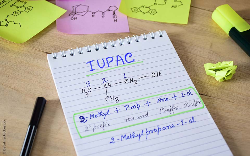 IUPAC_Debalina_AdobeStock_550057363 IUPAC namensregeln