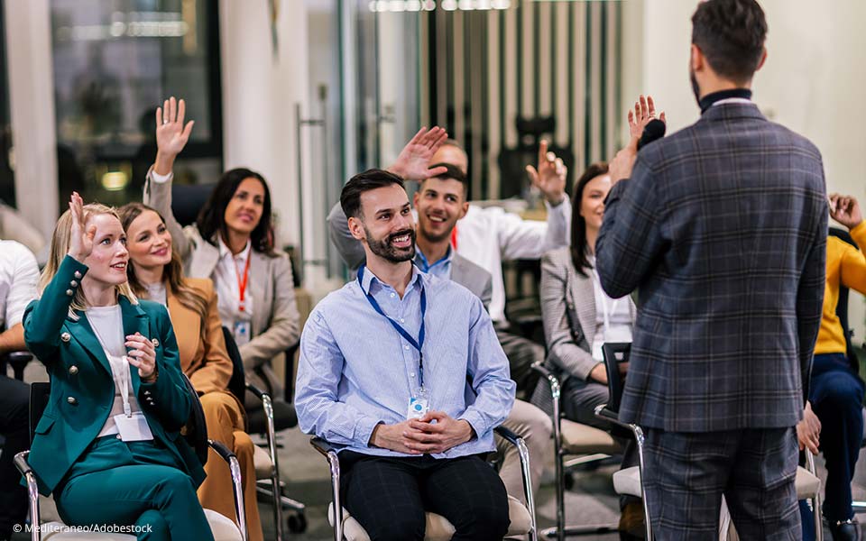 Diskussion nach Vortrag
